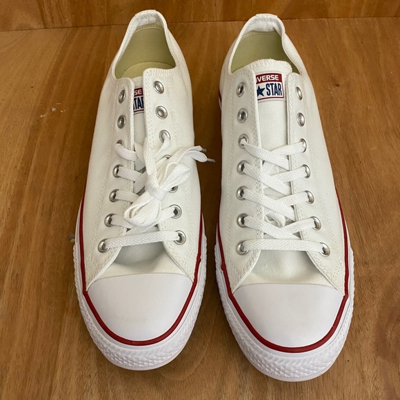 Converse Chuck Taylor All Star Mens White size 13 - Picture 2 of 7